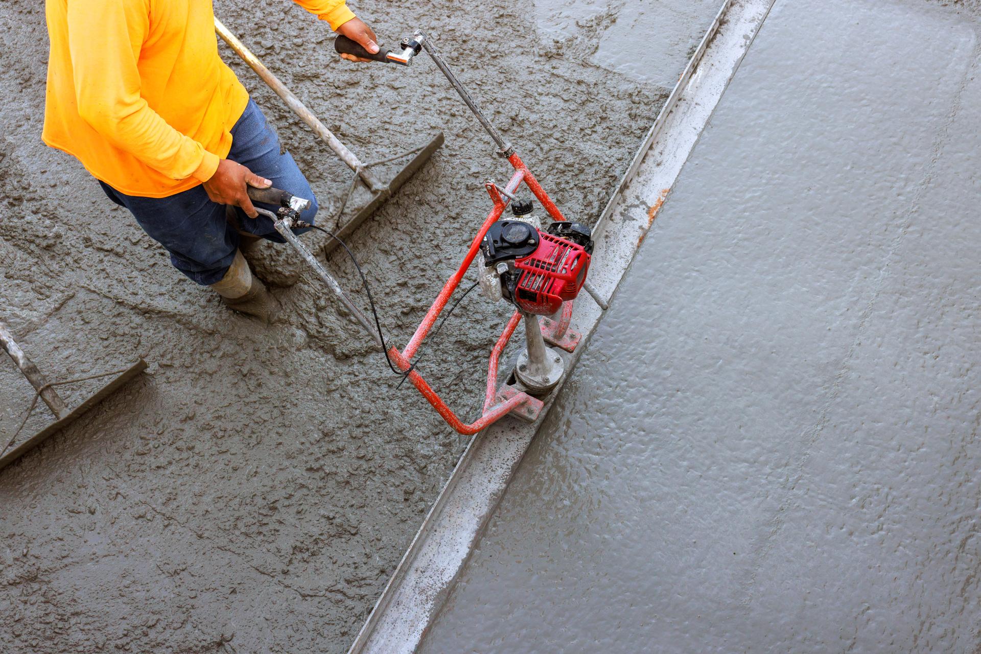 Industrial Warehouse Concrete Flatwork and Power Trowel Finishing Fort Worth TX
